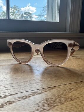 Celine Brown Sunglasses Arm with Gold-tone Logo